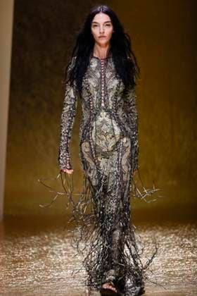 MFW Maria Carla Boscono walks the runway at the Roberto Cavalli MP Maria Carla Boscono walks the runway at the Roberto Cavalli fashion show during Milan s Fashion Week Womenswear Spring Summer 2026, on September 25, 2025 in Milan (Italy), Italy. Photo by Marco Piovanotto Abacapress.com  Copyright: xPiovanottoxMarco ABACAx
