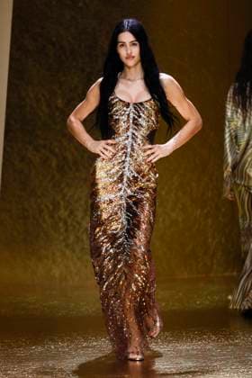 MFW Amelia Gray Hamlin walks the runway at the Roberto Cavalli MP Amelia Gray Hamlin walks the runway at the Roberto Cavalli fashion show during Milan s Fashion Week Womenswear Spring Summer 2026, on September 25, 2025 in Milan (Italy), Italy. Photo by Marco Piovanotto Abacapress.com  Copyright: xPiovanottoxMarco ABACAx