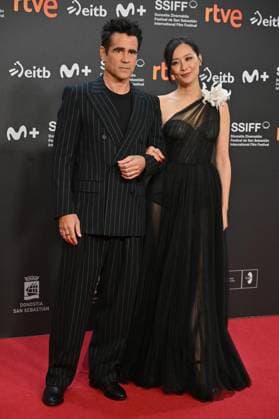 San Sebastian Film Festival Screening Ballad Of A Small Player Colin Farrell, Fala Chen attending the screening of Ballad Of A Small Player during the 73rd San Sebastian International Film Festival in San Sebastian, Spain on September 25, 2025.. Photo by Julien Reynaud APS-Medias ABACAPRESS.COM San Sebastian Spain  Copyright: xReynaudxJulien APS-Medias ABACAx