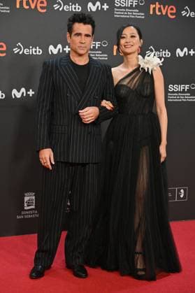 San Sebastian Film Festival Screening Ballad Of A Small Player Colin Farrell, Fala Chen attending the screening of Ballad Of A Small Player during the 73rd San Sebastian International Film Festival in San Sebastian, Spain on September 25, 2025.. Photo by Julien Reynaud APS-Medias ABACAPRESS.COM San Sebastian Spain  Copyright: xReynaudxJulien APS-Medias ABACAx