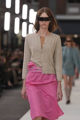 Milan, Milan Women s Fashion Week Spring Summer 2026 - Women s Fashion, Spring Summer 2026. - MM6 Maison Margiela fashion show - catwalk in the photo: Model  Copyright: xRiccardoxGIordanox xipa-agency.netx xRiccardoxGiordano IPAx IPA_Agency_IPA65751111