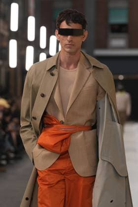 Milan, Milan Women s Fashion Week Spring Summer 2026 - Women s Fashion, Spring Summer 2026. - MM6 Maison Margiela fashion show - catwalk in the photo: Model  Copyright: xRiccardoxGIordanox xipa-agency.netx xRiccardoxGiordano IPAx IPA_Agency_IPA65751114