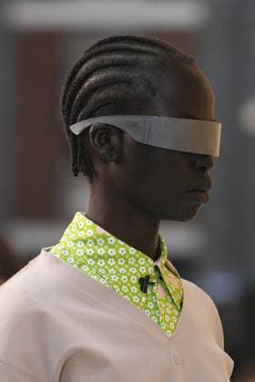 Milan, Milan Women s Fashion Week Spring Summer 2026 - Women s Fashion, Spring Summer 2026. - MM6 Maison Margiela fashion show - catwalk in the photo: Model  Copyright: xRiccardoxGIordanox xipa-agency.netx xRiccardoxGiordano IPAx IPA_Agency_IPA65751117