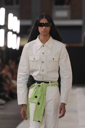 Milan, Milan Women s Fashion Week Spring Summer 2026 - Women s Fashion, Spring Summer 2026. - MM6 Maison Margiela fashion show - catwalk in the photo: Model  Copyright: xRiccardoxGIordanox xipa-agency.netx xRiccardoxGiordano IPAx IPA_Agency_IPA65751162