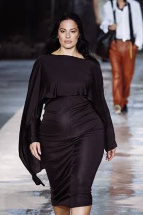 Milan, Milan Women s Fashion Week Spring Summer 2026 - Women s Fashion, Spring Summer 2026 - Boss Fashion Show - Catwalk. Pictured: Ashley Graham  Copyright: xAlessandroxBremecx xipa-agency.netx xx IPA_Agency_IPA65754150
