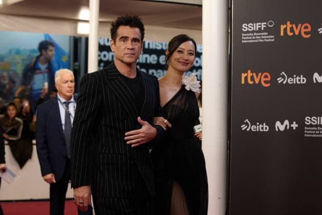Ballad Of A Small Player - Photocall - 73rd San Sebastian International Film Festival Colin Farrell, Fala Chen, and Mikel attend the Red Carpet Ballad of a Small Player during the 73rd San Sebastian Donostia International Film Festival in San Sebastian, Spain, on September 25. San sebastian Spain  Copyright: xCOOLMediax originalFilename: coolmedia-notitle221022_npm07.jpg