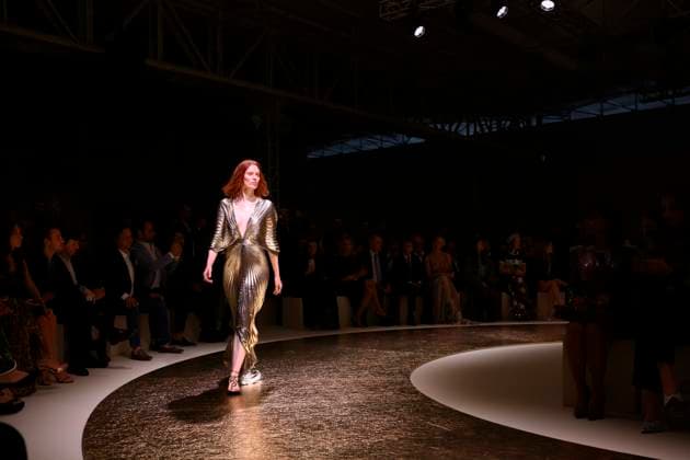 Milan Fashion Week - Women S S 2026 Roberto Cavalli fashion show Vibes Milan, Italy Milan Fashion Week - Women S S 2026 Roberto Cavalli fashion show Vibes Milan, Italy 25th September 2025  Copyright: xALFONSOxCATALANO SGPITALIAx
