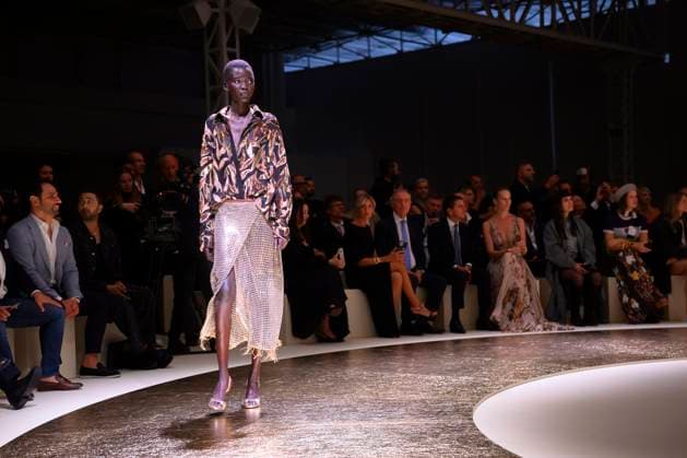 Milan Fashion Week - Women S S 2026 Roberto Cavalli fashion show Vibes Milan, Italy Milan Fashion Week - Women S S 2026 Roberto Cavalli fashion show Vibes Milan, Italy 25th September 2025  Copyright: xALFONSOxCATALANO SGPITALIAx