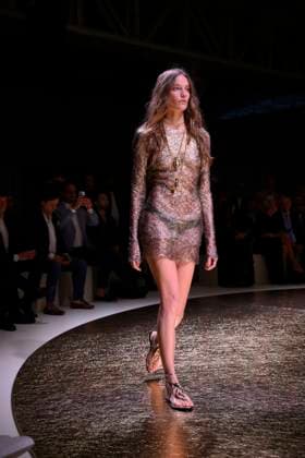 Milan Fashion Week - Women S S 2026 Roberto Cavalli fashion show Vibes Milan, Italy Milan Fashion Week - Women S S 2026 Roberto Cavalli fashion show Vibes Milan, Italy 25th September 2025  Copyright: xALFONSOxCATALANO SGPITALIAx