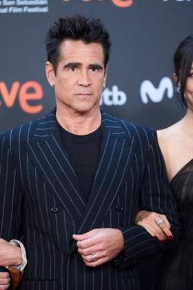 San Sebastian - Ballad of a Small Player Screening Colin Farrell attended Ballad of a Small Player Red Carpet during 73rd San Sebastian International Film Festival at Kursaal Theatre on September 25, 2025 in Donostia San Sebastian, Spain Photo by ABACAPRESS.COM San Sebastian Euskadi Spain  Copyright: xABACAx
