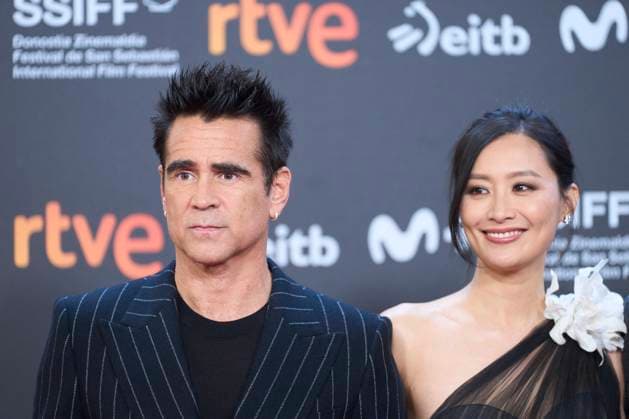 San Sebastian - Ballad of a Small Player Screening Colin Farrell, Fala Chen attended Ballad of a Small Player Red Carpet during 73rd San Sebastian International Film Festival at Kursaal Theatre on September 25, 2025 in Donostia San Sebastian, Spain Photo by ABACAPRESS.COM San Sebastian Euskadi Spain  Copyright: xABACAx