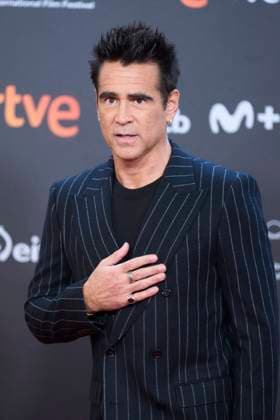 San Sebastian - Ballad of a Small Player Screening Colin Farrell attended Ballad of a Small Player Red Carpet during 73rd San Sebastian International Film Festival at Kursaal Theatre on September 25, 2025 in Donostia San Sebastian, Spain Photo by ABACAPRESS.COM San Sebastian Euskadi Spain  Copyright: xABACAx