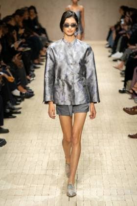 Milan Fashion Week - Women S S 2026 Emporio Armani fashion show Runway Milan, Italy Milan Fashion Week - Women S S 2026 Emporio Armani fashion show Runway Milan, Italy 25th September 2025  Copyright: xMARCOxERBAx