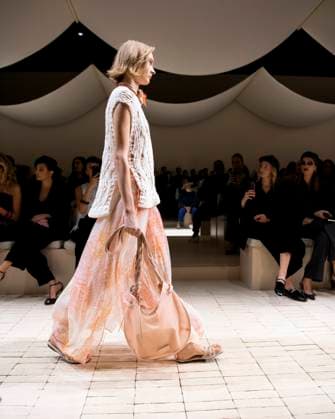 Milan Fashion Week - Women S S 2026 Emporio Armani fashion show Vibes Milan, Italy Milan Fashion Week - Women S S 2026 Emporio Armani fashion show Vibes Milan, Italy 25th September 2025  Copyright: xLorenzoxBaroncelli SGPx