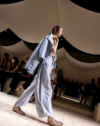 Milan Fashion Week - Women S S 2026 Emporio Armani fashion show Vibes Milan, Italy Milan Fashion Week - Women S S 2026 Emporio Armani fashion show Vibes Milan, Italy 25th September 2025  Copyright: xLorenzoxBaroncelli SGPx