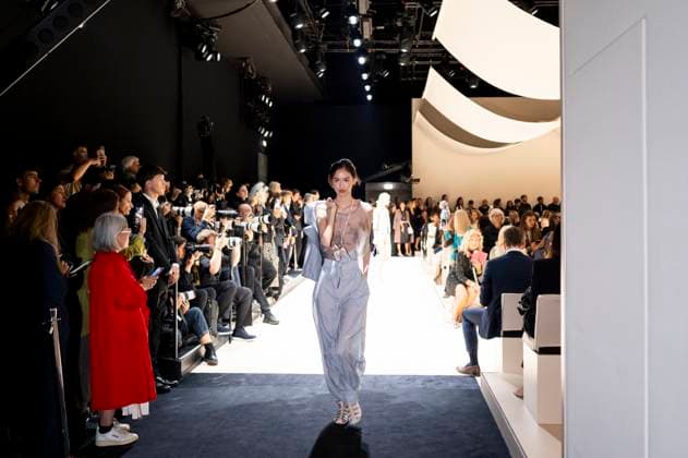 Milan Fashion Week - Women S S 2026 Emporio Armani fashion show Vibes Milan, Italy Milan Fashion Week - Women S S 2026 Emporio Armani fashion show Vibes Milan, Italy 25th September 2025  Copyright: xx