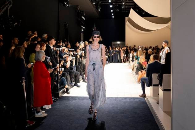Milan Fashion Week - Women S S 2026 Emporio Armani fashion show Vibes Milan, Italy Milan Fashion Week - Women S S 2026 Emporio Armani fashion show Vibes Milan, Italy 25th September 2025  Copyright: xx