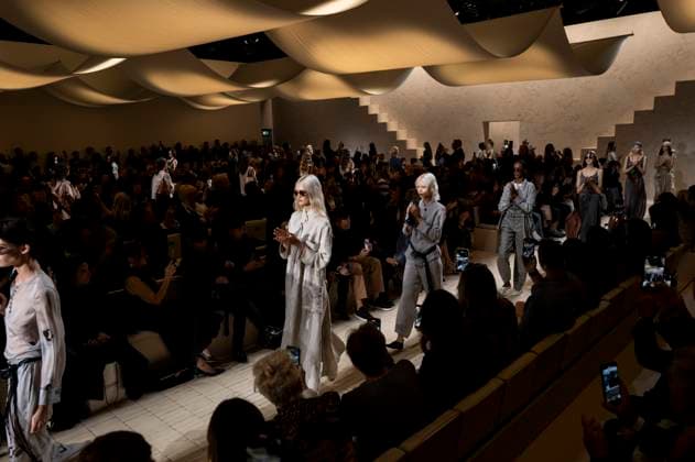 Milan Fashion Week - Women S S 2026 Emporio Armani fashion show Vibes Milan, Italy Milan Fashion Week - Women S S 2026 Emporio Armani fashion show Vibes Milan, Italy 25th September 2025  Copyright: xx
