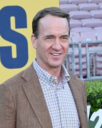 September 25, 2025, Pasadena, California, USA: American former professional football quarterback PEYTON MANNING attends the Red Carpet World Premiere of HuluÃ¢â‚¬â ¢s Ã¢â‚¬oeChad Powers. Pasadena USA - ZUMAb173 20250925_aap_b173_004 Copyright: xBillyxBennightx