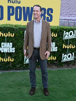 September 25, 2025, Pasadena, California, USA: American former professional football quarterback PEYTON MANNING attends the Red Carpet World Premiere of HuluÃ¢â‚¬â ¢s Ã¢â‚¬oeChad Powers. Pasadena USA - ZUMAb173 20250925_aap_b173_005 Copyright: xBillyxBennightx