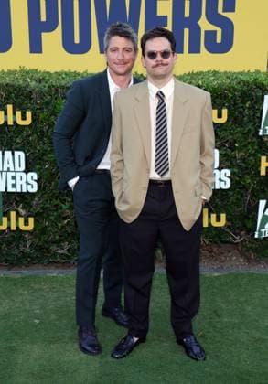 Los Angeles premiere of Hulu s Chad Powers at the Rose Bowl Stadium Featuring: Adam Fasullo, Michael Waldron Where: Los Angeles, California, United States When: 25 Sep 2025 Credit: Faye s Vision Cover Images EDITORIAL USE ONLY. NOT FOR USE BY NEWSPAPERS BASED IN THE UK. Copyright: xx coverimg55125365