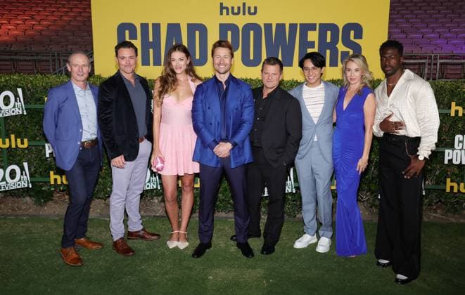 Los Angeles premiere of Hulu s Chad Powers at the Rose Bowl Stadium Featuring: Wynn Everett, Steve Zahn, Perry Mattfeld, Quentin Plair, Glen Powell, Frankie A. Rodriguez, Clayne Crawford, Toby Huss, Colton Ryan Where: Los Angeles, California, United States When: 25 Sep 2025 Credit: Faye s Vision Cover Images EDITORIAL USE ONLY. NOT FOR USE BY NEWSPAPERS BASED IN THE UK. Copyright: xx coverimg55125297