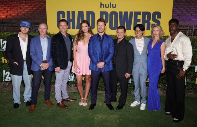 Los Angeles premiere of Hulu s Chad Powers at the Rose Bowl Stadium Featuring: Wynn Everett, Steve Zahn, Perry Mattfeld, Quentin Plair, Glen Powell, Frankie A. Rodriguez, Clayne Crawford, Toby Huss, Colton Ryan Where: Los Angeles, California, United States When: 25 Sep 2025 Credit: Faye s Vision Cover Images EDITORIAL USE ONLY. NOT FOR USE BY NEWSPAPERS BASED IN THE UK. Copyright: xx coverimg55125300