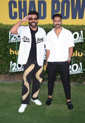 Los Angeles premiere of Hulu s Chad Powers at the Rose Bowl Stadium Featuring: Saagar Shaikh, Faraaz Osmani Where: Los Angeles, California, United States When: 25 Sep 2025 Credit: Faye s Vision Cover Images EDITORIAL USE ONLY. NOT FOR USE BY NEWSPAPERS BASED IN THE UK. Copyright: xx coverimg55125267