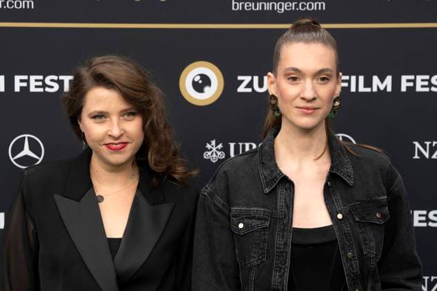 Maria Brendle and Julia Buchmann at the festival opening with the premiere of the feature film Splitsville at the 21 Zurich Film Festival 2025 in the Kongresssaal Zurich, 25 09 2025 Foto:xA.xRaemyx xFuturexImagex splittsville_5918