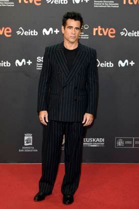 Colin Farrell at the premiere of the feature film Ballad of a Small Player at the 73rd San Sebastian International Film Festival Festival Internacional de Cine de San Sebastian in the Kursaal San Sebastian, 26 09 2025 Foto:xC.xNiehausx xFuturexImagex player_5976
