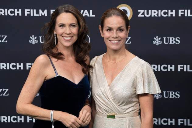 Susanne Wille with guest at the festival opening with the premiere of the feature film Splitsville at the 21 Zurich Film Festival 2025 in the Kongresssaal Zurich, 25 09 2025 Foto:xA.xRaemyx xFuturexImagex splittsville_5942