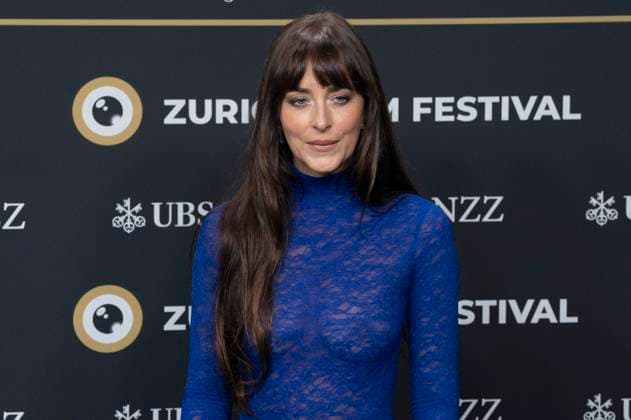 Dakota Johnson at the festival opening with the premiere of the feature film Splitsville at the 21 Zurich Film Festival 2025 in the Kongresssaal Zurich, 25 09 2025 Foto:xA.xRaemyx xFuturexImagex splittsville_5980