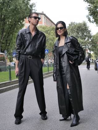 Milan, Milan Women s Fashion Week Spring Summer 2026 - Women s Fashion, Spring Summer 2026 guests with eccentric outfits among the various catwalks of Fashion Week  Copyright: xLucaxPontix xipa-agency.netx xLucaPonti IpaAgencyx IPA_Agency_IPA65762883