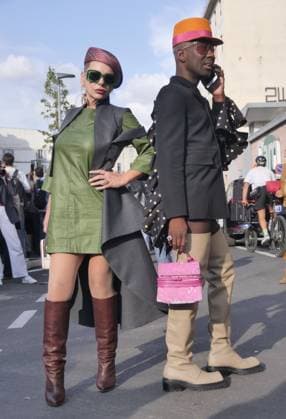 Milan, Milan Women s Fashion Week Spring Summer 2026 - Women s Fashion, Spring Summer 2026 guests with eccentric outfits among the various catwalks of Fashion Week  Copyright: xLucaxPontix xipa-agency.netx xLucaPonti IpaAgencyx IPA_Agency_IPA65763141