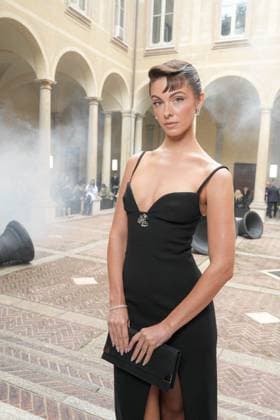 Milan, Milan Women s Fashion Week Spring Summer 2026 - Women s Fashion, Spring Summer 2026 - Blumarine fashion show - arrivals in the photo: Carmella Rose  Copyright: xRiccardoxGIordanox xipa-agency.netx xRiccardoxGiordano IPAx IPA_Agency_IPA65769186