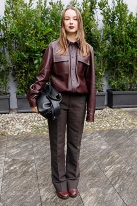 MFW Tod’s front row MP HRH Princess Alexandra of Hanover arrives at the Tod s fashion show during Milan s Fashion Week Womenswear Spring Summer 2026, on September 26, 2025 in Milan (Italy), Italy. Photo by Marco Piovanotto Abacapress.com  Copyright: xPiovanottoxMarco ABACAx