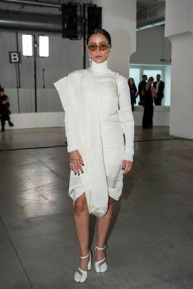 Milan Fashion Week - Women S S 2026 Sportmax Fashion Show Front Row Milan, Italy guest Milan Fashion Week - Women S S 2026 Sportmax Fashion Show Front Row Milan, Italy 26th September 2025  Copyright: xCristianxIncarbonax