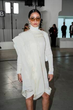 Milan Fashion Week - Women S S 2026 Sportmax Fashion Show Front Row Milan, Italy guest Milan Fashion Week - Women S S 2026 Sportmax Fashion Show Front Row Milan, Italy 26th September 2025  Copyright: xCristianxIncarbonax
