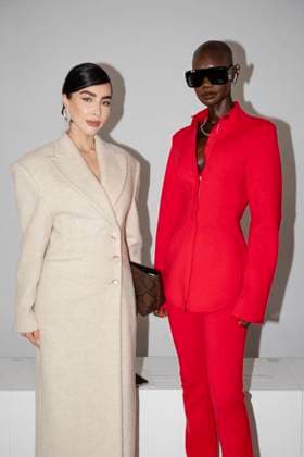 Milan Fashion Week - Women S S 2026 Sportmax Fashion Show Front Row Milan, Italy Izi Angus;guest Milan Fashion Week - Women S S 2026 Sportmax Fashion Show Front Row Milan, Italy 26th September 2025  Copyright: xCristianxIncarbonax