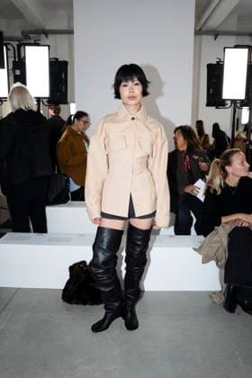 Milan Fashion Week - Women S S 2026 Sportmax Fashion Show Front Row Milan, Italy guest Milan Fashion Week - Women S S 2026 Sportmax Fashion Show Front Row Milan, Italy 26th September 2025  Copyright: xCristianxIncarbonax