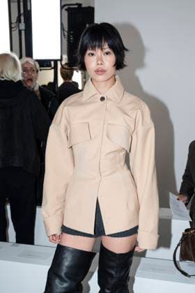Milan Fashion Week - Women S S 2026 Sportmax Fashion Show Front Row Milan, Italy guest Milan Fashion Week - Women S S 2026 Sportmax Fashion Show Front Row Milan, Italy 26th September 2025  Copyright: xCristianxIncarbonax