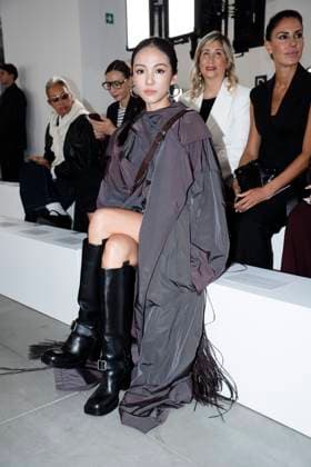 Milan Fashion Week - Women S S 2026 Sportmax Fashion Show Front Row Milan, Italy MEW Valentina Turchetto Milan Fashion Week - Women S S 2026 Sportmax Fashion Show Front Row Milan, Italy 26th September 2025  Copyright: xCristianxIncarbonax
