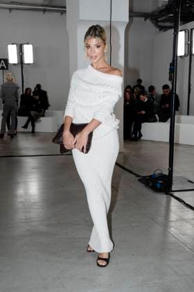 Milan Fashion Week - Women S S 2026 Sportmax Fashion Show Front Row Milan, Italy Alice De Bortoli Milan Fashion Week - Women S S 2026 Sportmax Fashion Show Front Row Milan, Italy 26th September 2025  Copyright: xCristianxIncarbonax