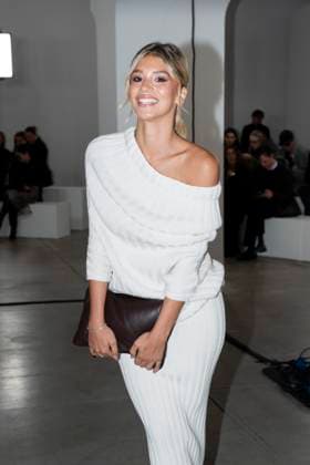 Milan Fashion Week - Women S S 2026 Sportmax Fashion Show Front Row Milan, Italy Alice De Bortoli Milan Fashion Week - Women S S 2026 Sportmax Fashion Show Front Row Milan, Italy 26th September 2025  Copyright: xCristianxIncarbonax