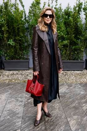 MFW Tod’s front row MP Michelle Monaghan arrives at the Tod s fashion show during Milan s Fashion Week Womenswear Spring Summer 2026, on September 26, 2025 in Milan (Italy), Italy. Photo by Marco Piovanotto Abacapress.com  Copyright: xPiovanottoxMarco ABACAx