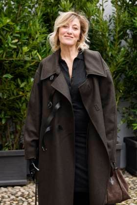 MFW Tod’s front row MP Valeria Bruni Tedeschi arrives at the Tod s fashion show during Milan s Fashion Week Womenswear Spring Summer 2026, on September 26, 2025 in Milan (Italy), Italy. Photo by Marco Piovanotto Abacapress.com  Copyright: xPiovanottoxMarco ABACAx