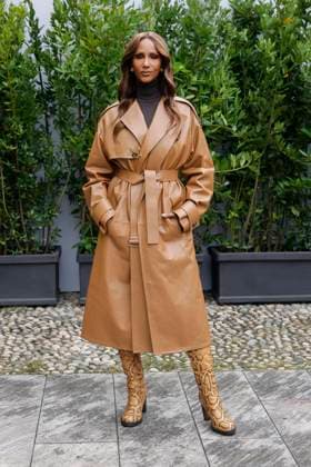 MFW Tod’s front row MP Iman Bowie arrives at the Tod s fashion show during Milan s Fashion Week Womenswear Spring Summer 2026, on September 26, 2025 in Milan (Italy), Italy. Photo by Marco Piovanotto Abacapress.com  Copyright: xPiovanottoxMarco ABACAx