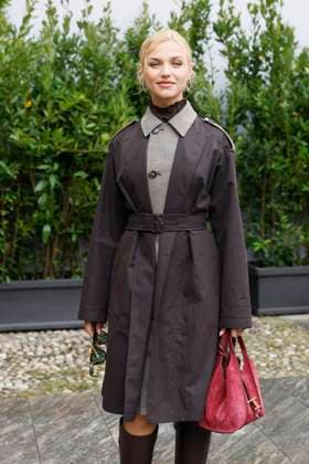 MFW Tod’s front row MP Mirela Balic arrives at the Tod s fashion show during Milan s Fashion Week Womenswear Spring Summer 2026, on September 26, 2025 in Milan (Italy), Italy. Photo by Marco Piovanotto Abacapress.com  Copyright: xPiovanottoxMarco ABACAx
