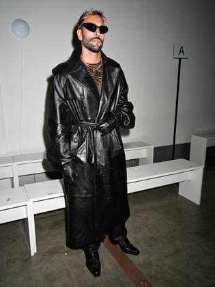 Milan, Milan Women s Fashion Week Spring Summer 2026 - Women s Fashion, Spring Summer 2026 - Morabito fashion show - guests In the photo: Marco Mengoni  Copyright: xSimonaxChiocciax xipa-agency.netx xSimonaxChiocciax IPA_Agency_IPA65778863