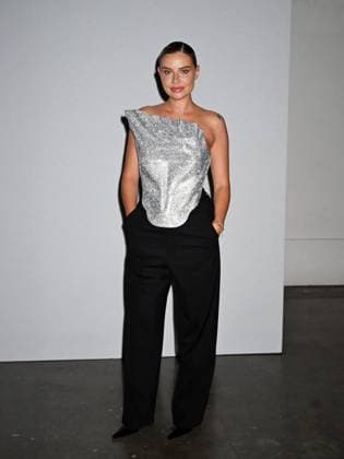 Milan, Milan Women s Fashion Week Spring Summer 2026 - Women s Fashion, Spring Summer 2026 - Morabito fashion show - guests In the photo: Veronica Ferraro  Copyright: xSimonaxChiocciax xipa-agency.netx xSimonaxChiocciax IPA_Agency_IPA65778858